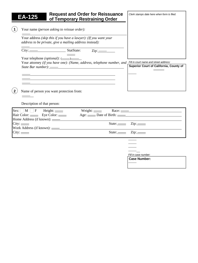 Application Order  Form