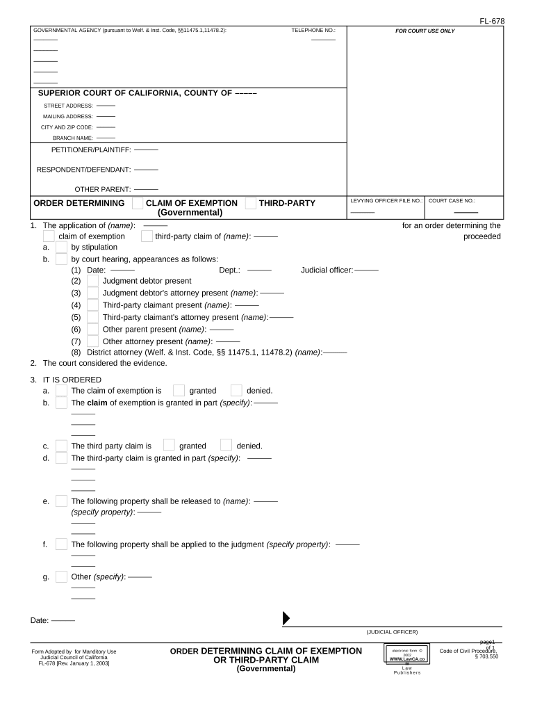 Claim Third Party  Form