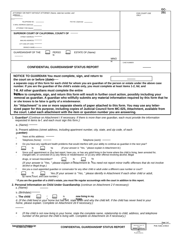 Ca Confidential  Form