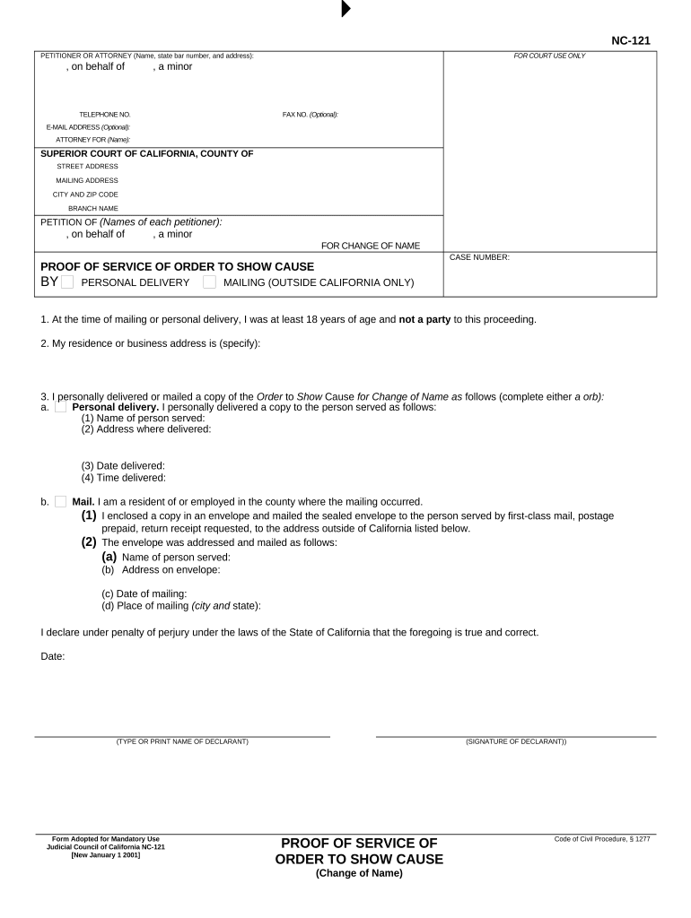 Service Name Change  Form