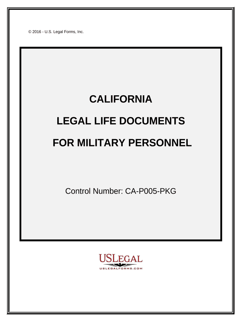 California Legal Documents  Form