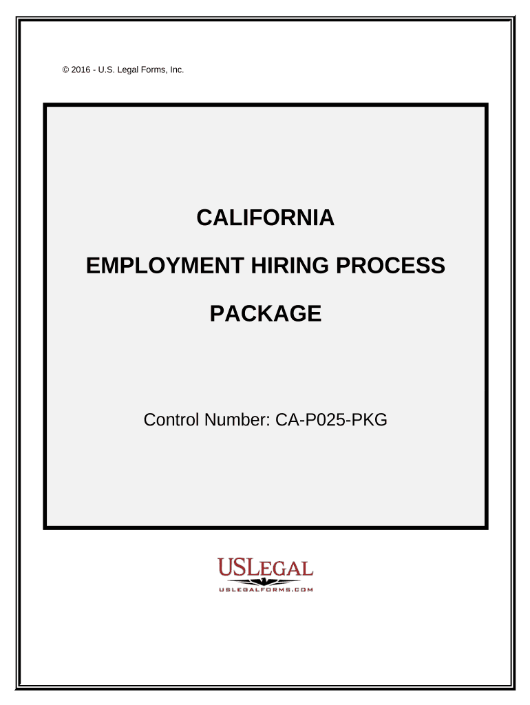 California Employment Form