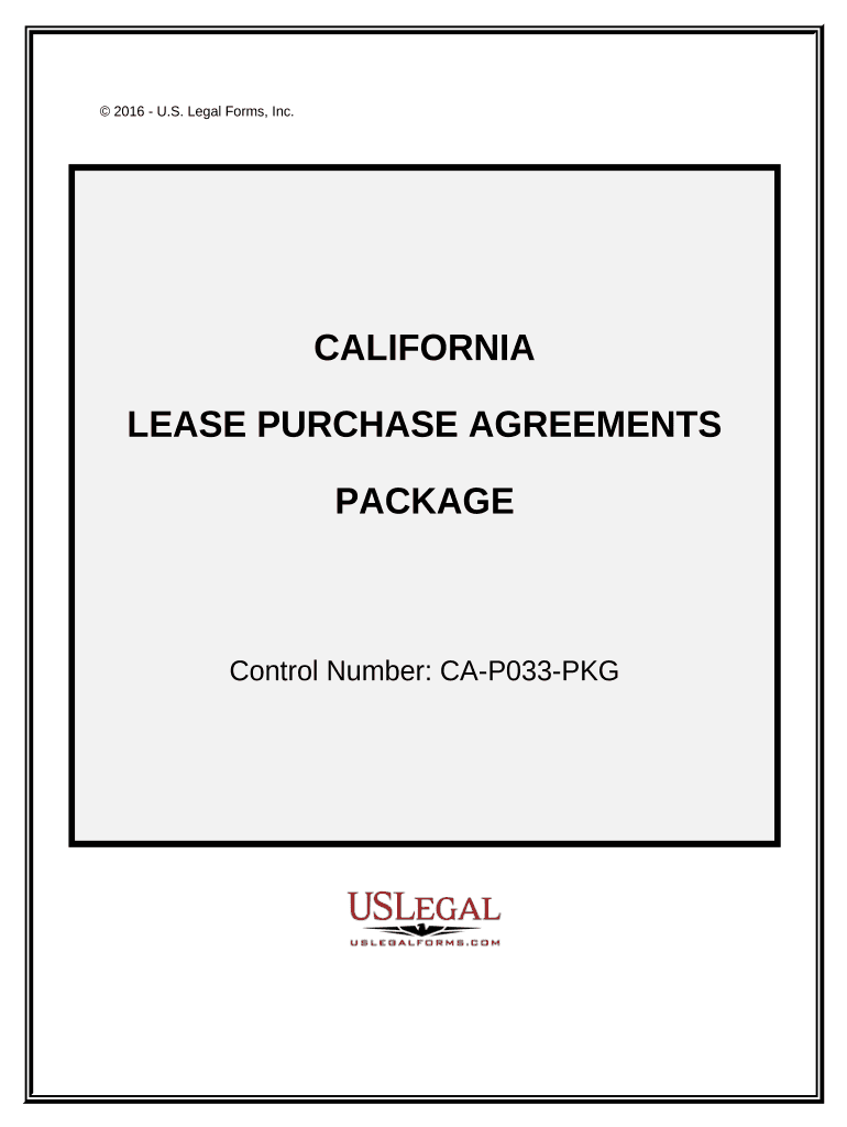 California Purchase  Form