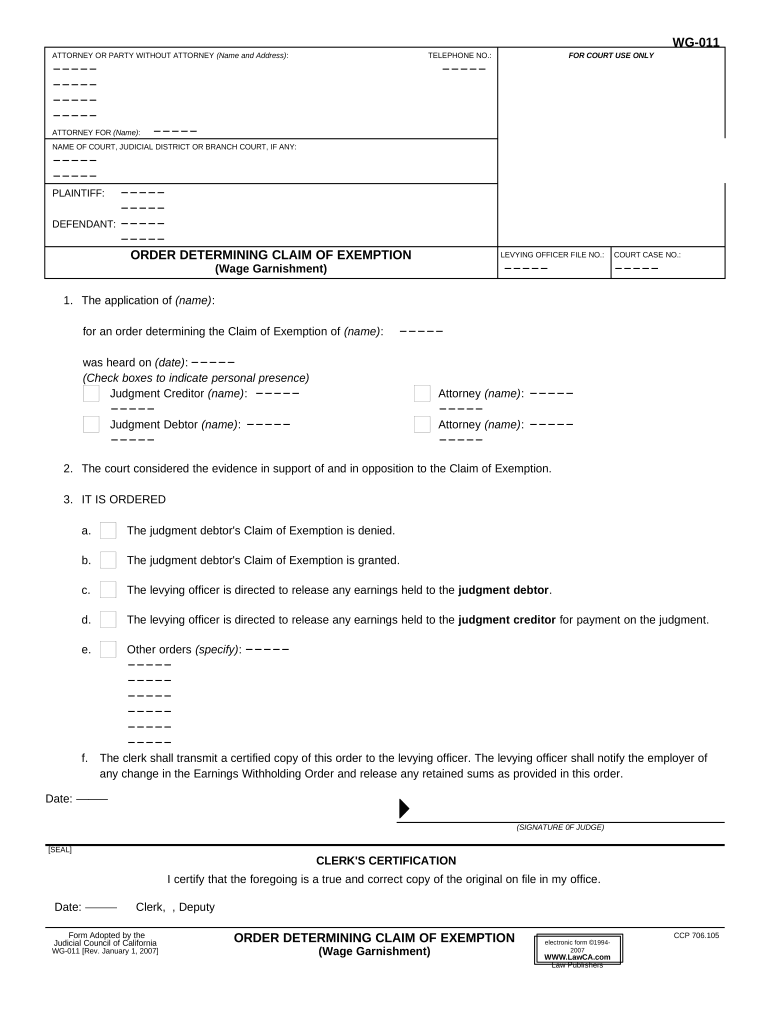 Order Exemption Form  Fill Out and Sign Printable PDF Template  signNow