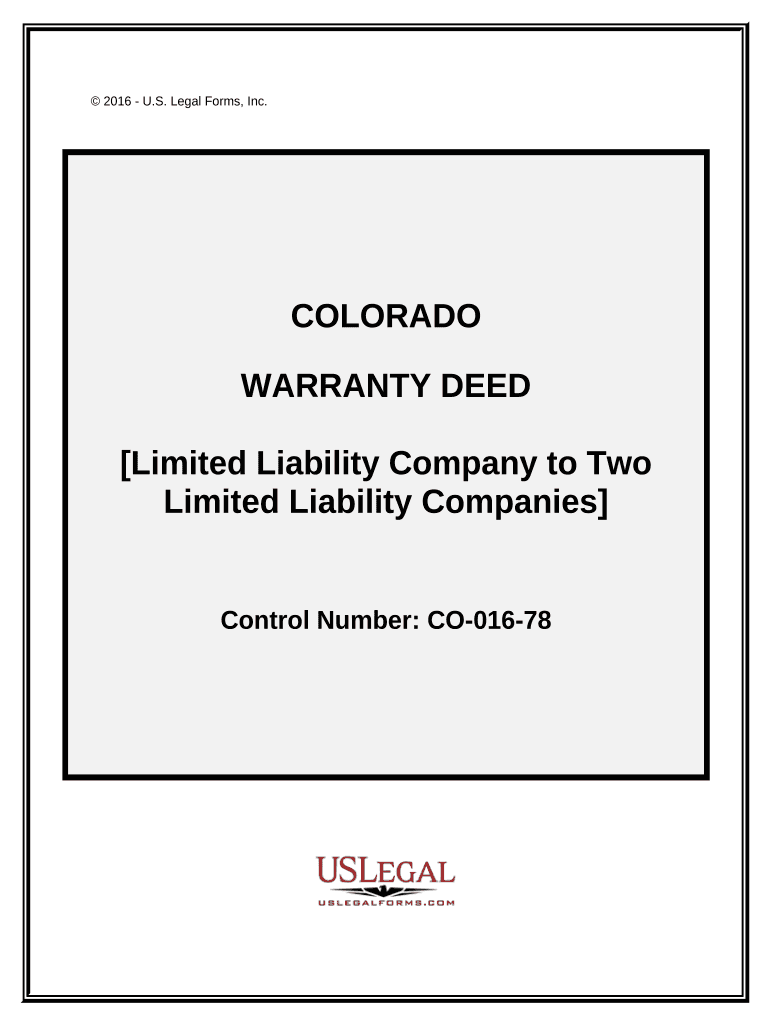 Colorado Llc  Form