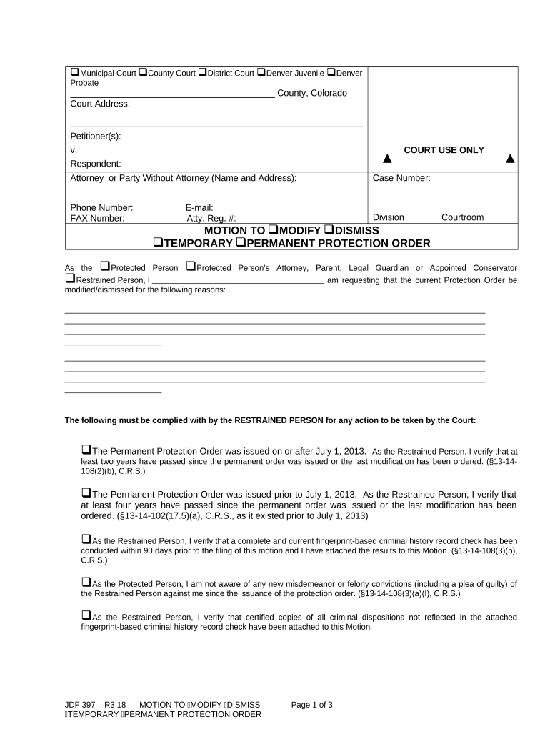 Motion Dismiss Order  Form