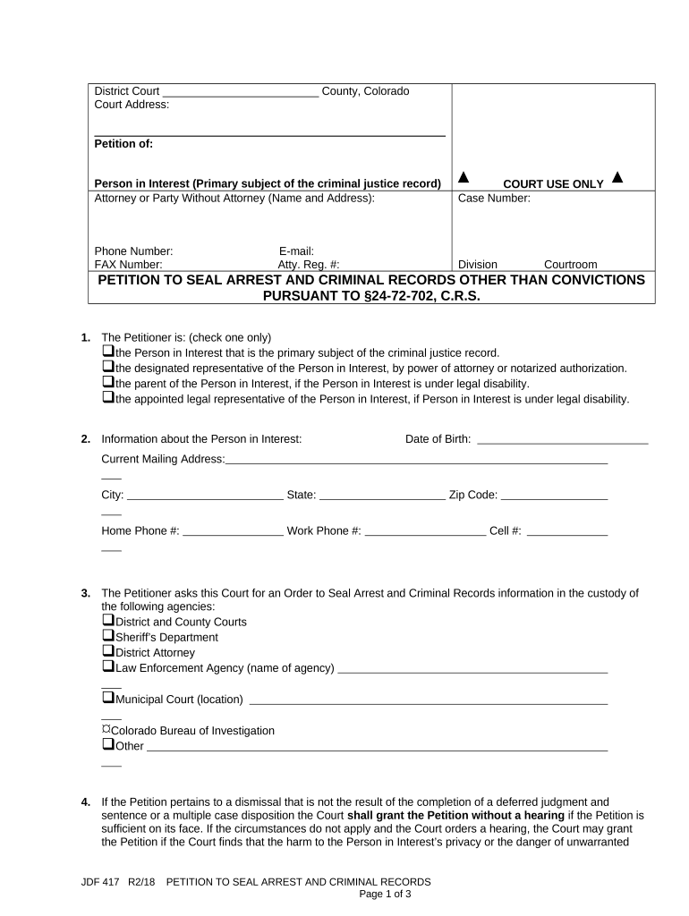 Arrest  Form