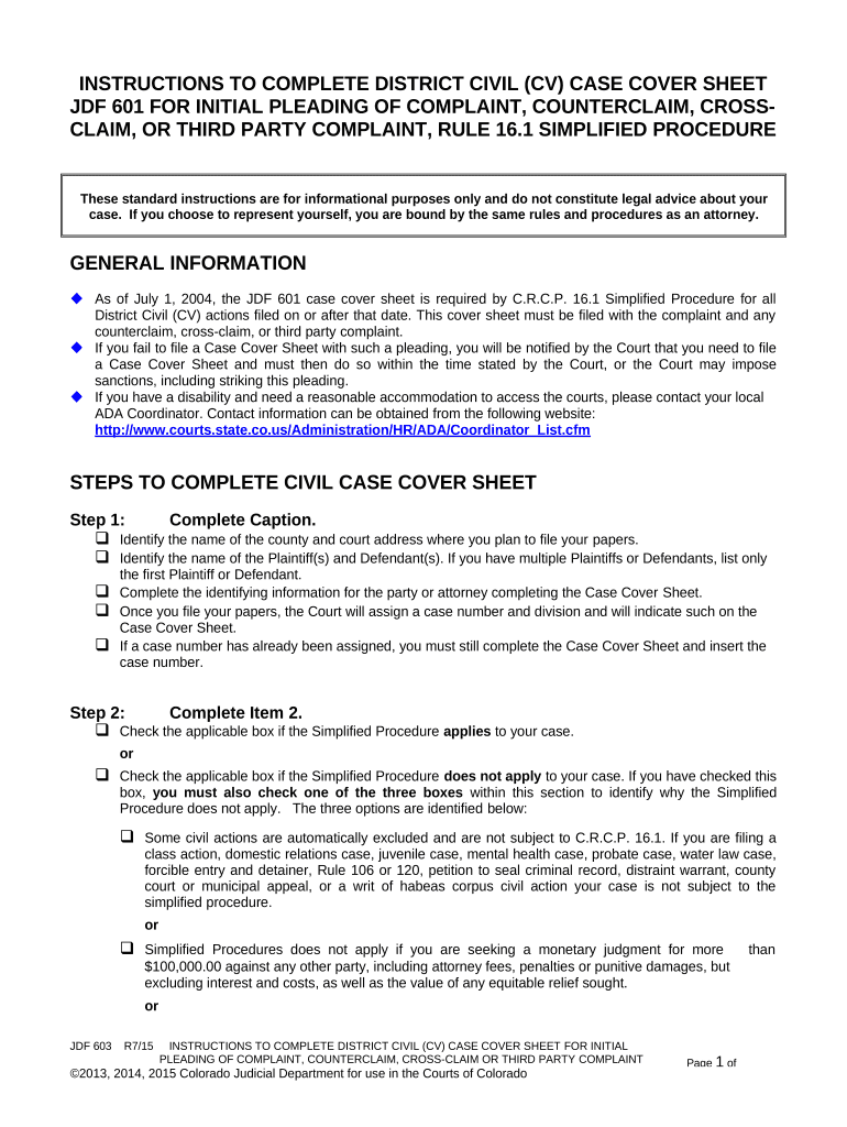 Instructions Jdf  Form