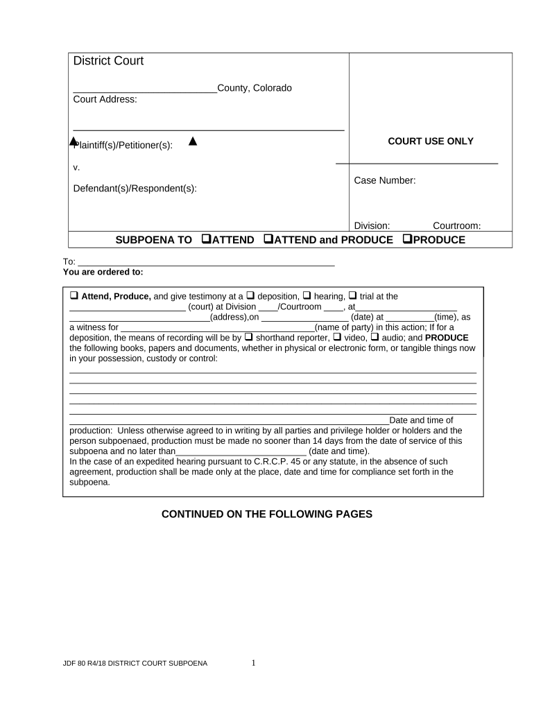 Form District Court