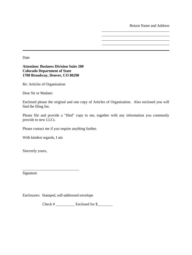 Co Llc  Form