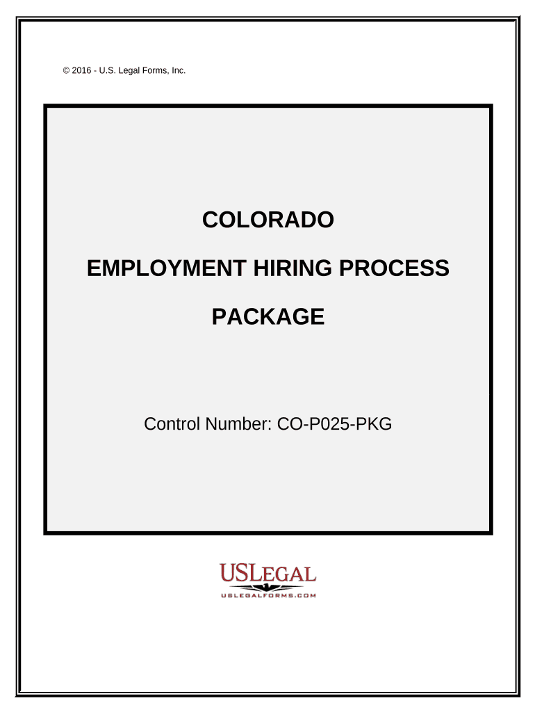 Colorado Employment Form