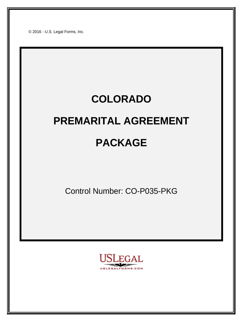 Colorado Premarital  Form