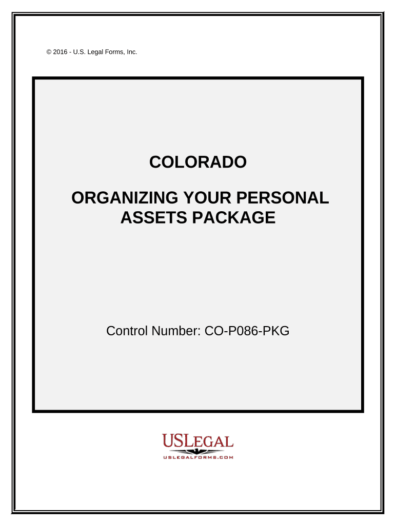 Colorado Assets  Form