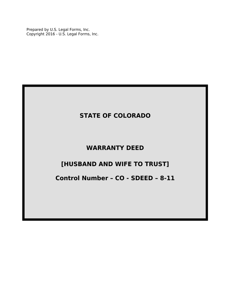 Co Deed Trust  Form