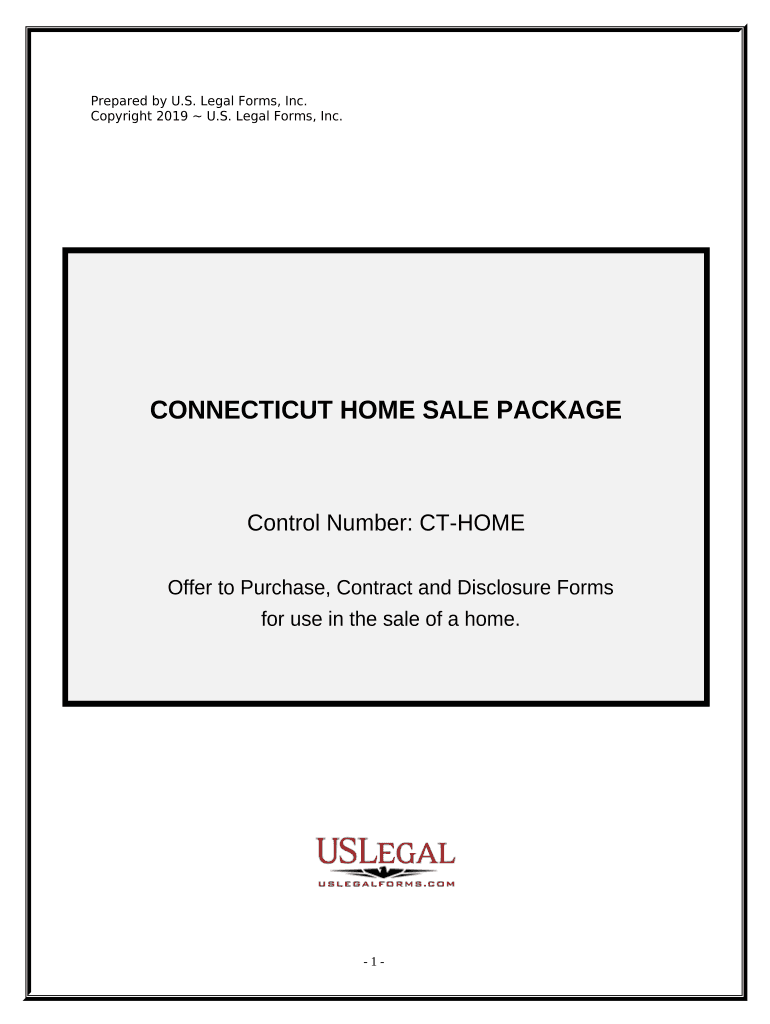 Real Estate Home Sales Package with Offer to Purchase, Contract of Sale, Disclosure Statements and More for Residential House Co  Form