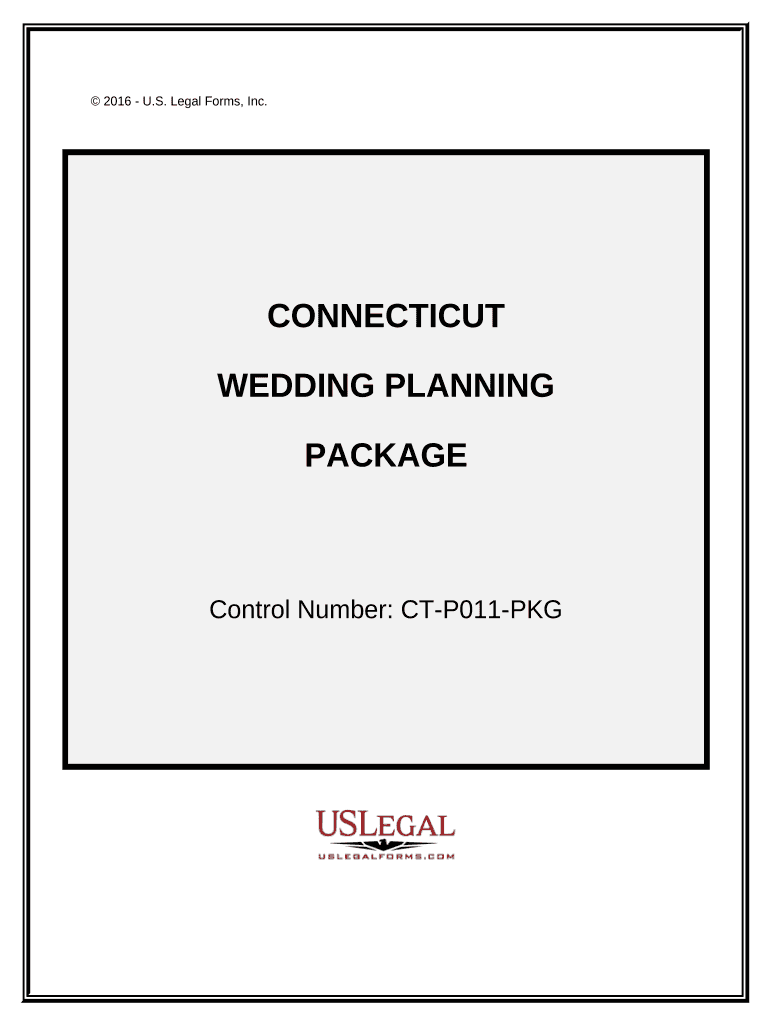 Wedding Planning or Consultant Package Connecticut  Form
