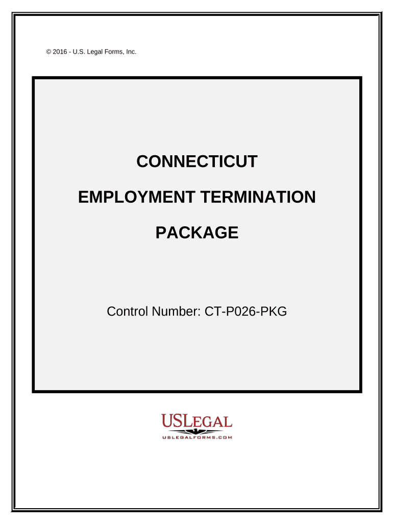 Employment or Job Termination Package Connecticut  Form