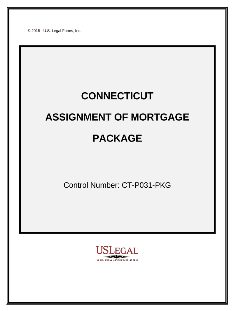 Assignment of Mortgage Package Connecticut  Form