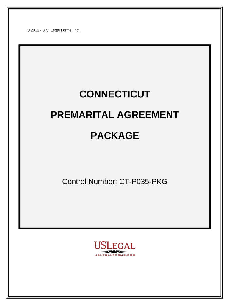 Connecticut Premarital Form