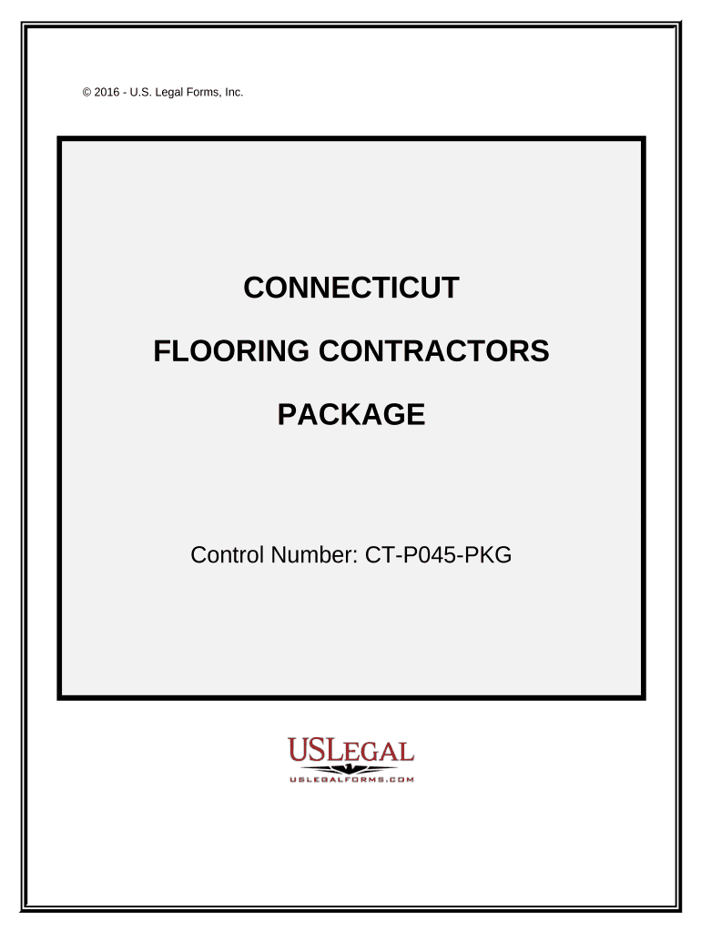 Flooring Contractor Package Connecticut  Form