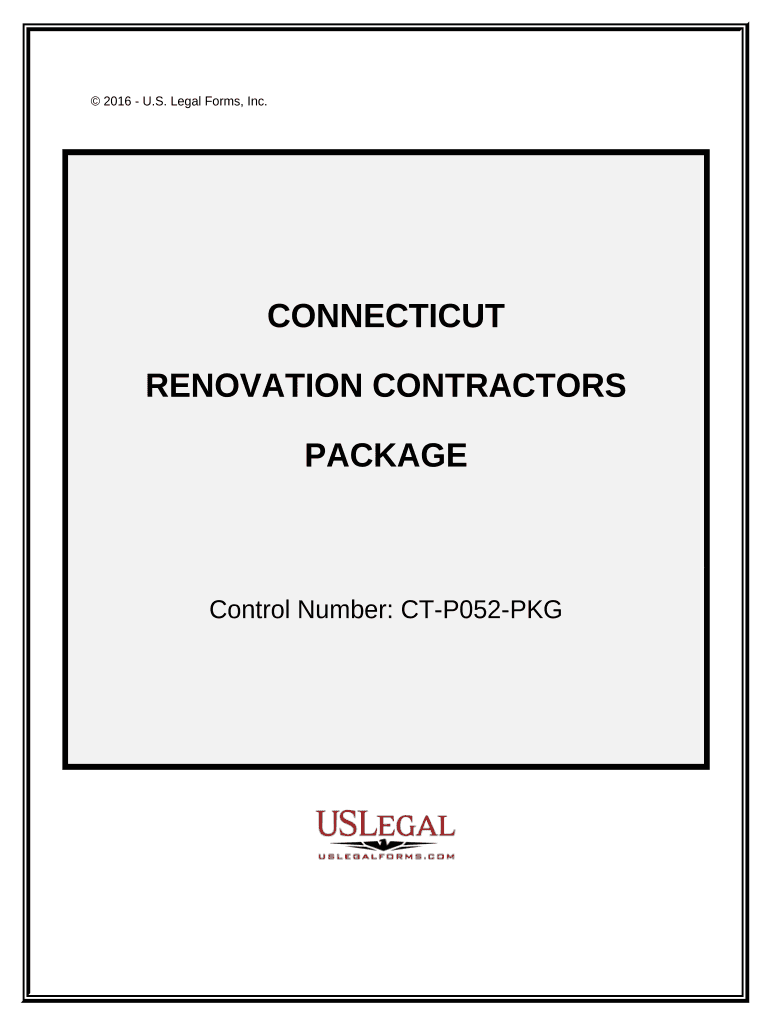 Connecticut Contractor  Form