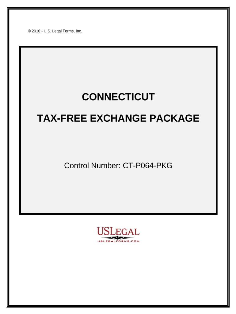 Tax Exchange Package Connecticut  Form
