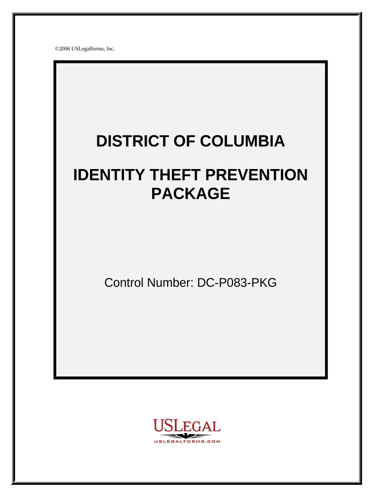 District of Columbia Theft  Form