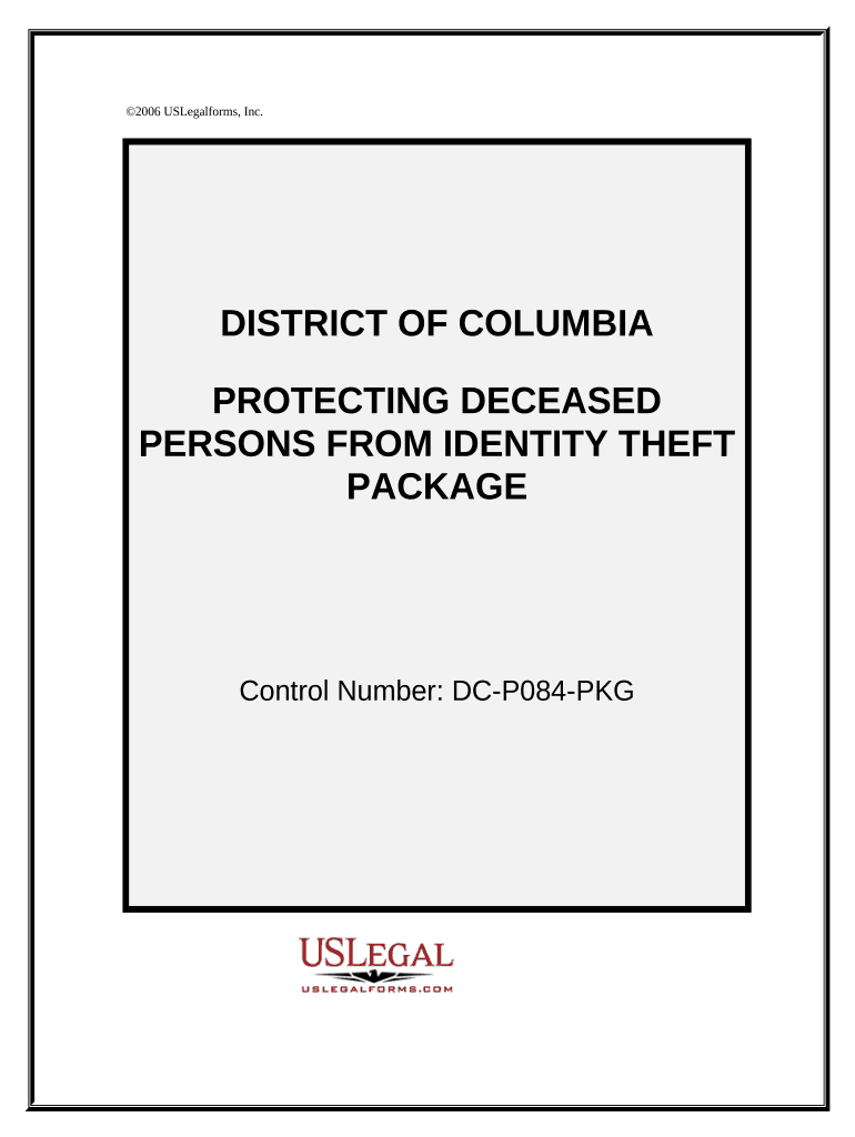 Dc Identity Theft  Form