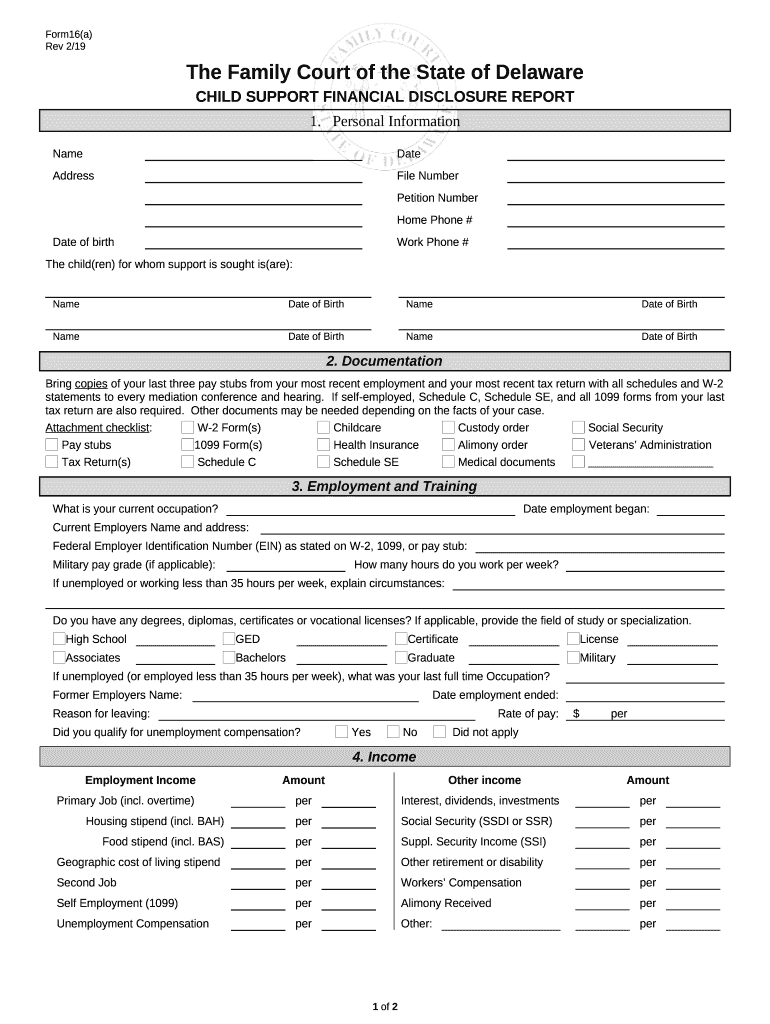 Delaware Report PDF  Form