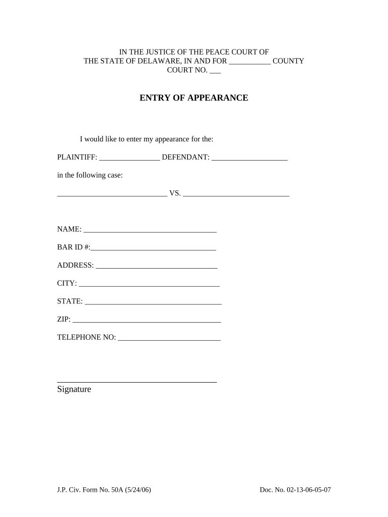 Instructions for Filing a Petition for Title to Abandoned Personal Property Delaware  Form