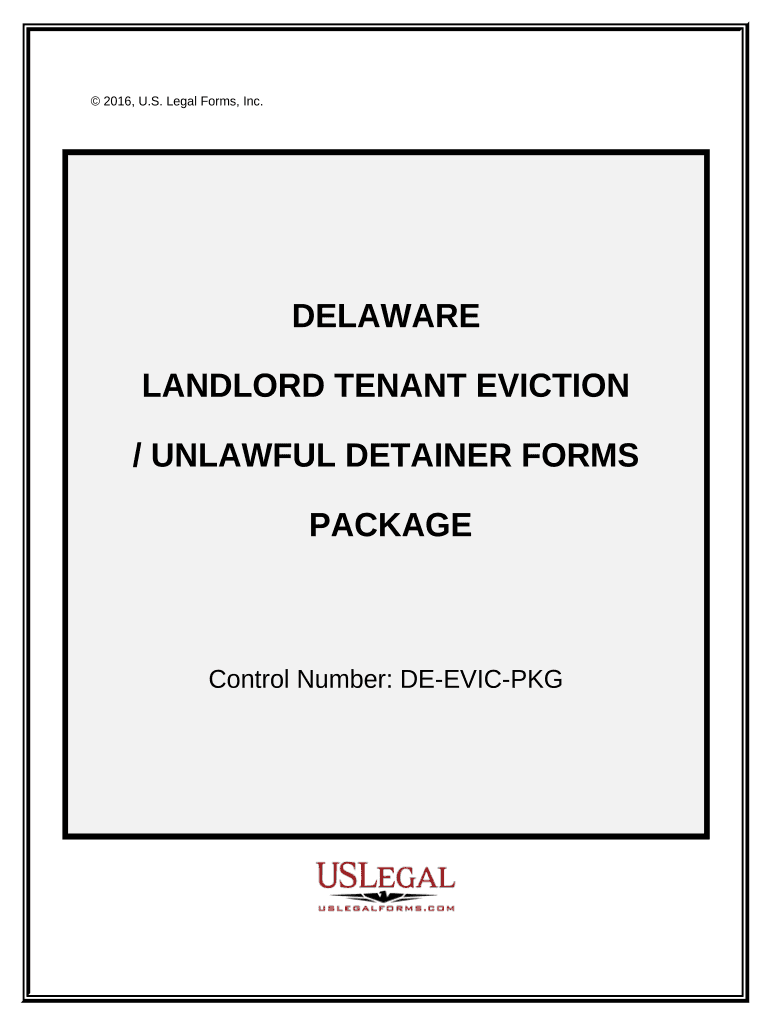 Delaware Landlord  Form