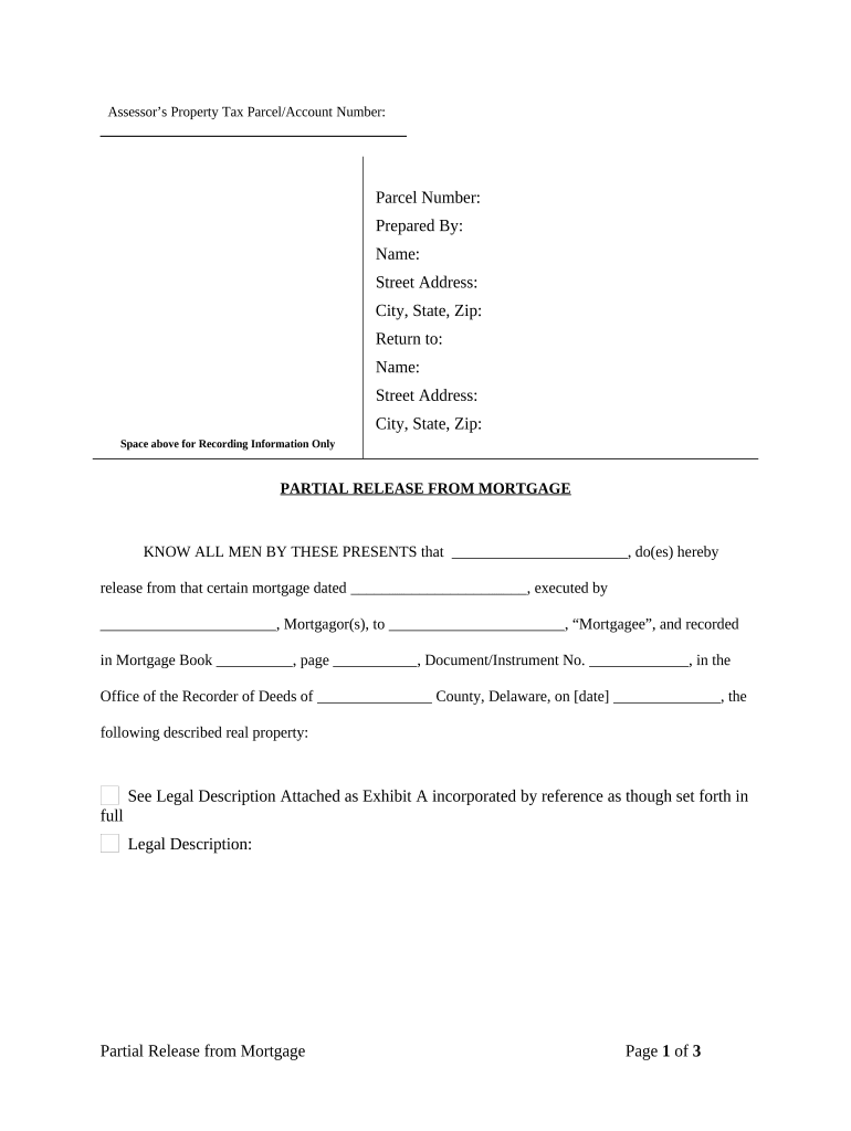 Delaware Release  Form