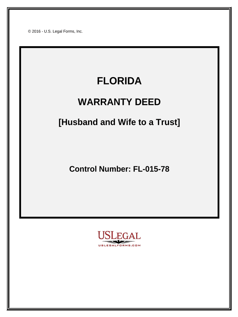 Florida Warranty  Form