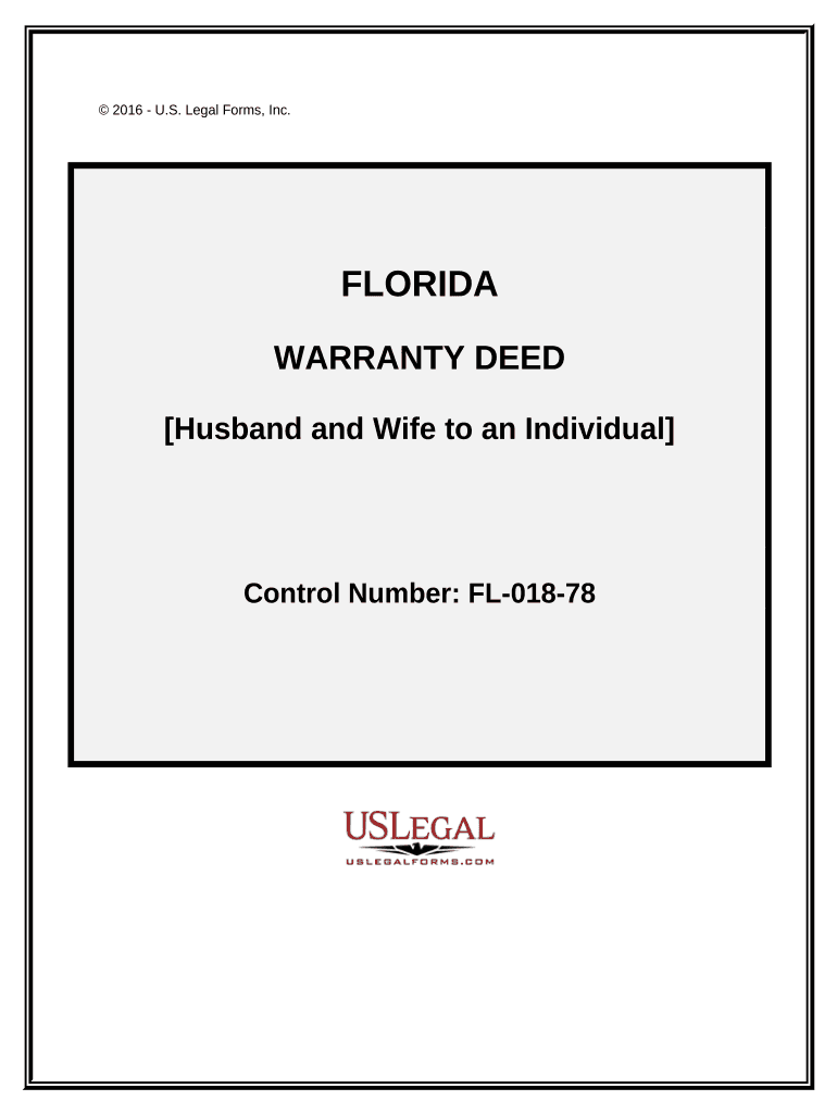 Warranty Deed Individual  Form