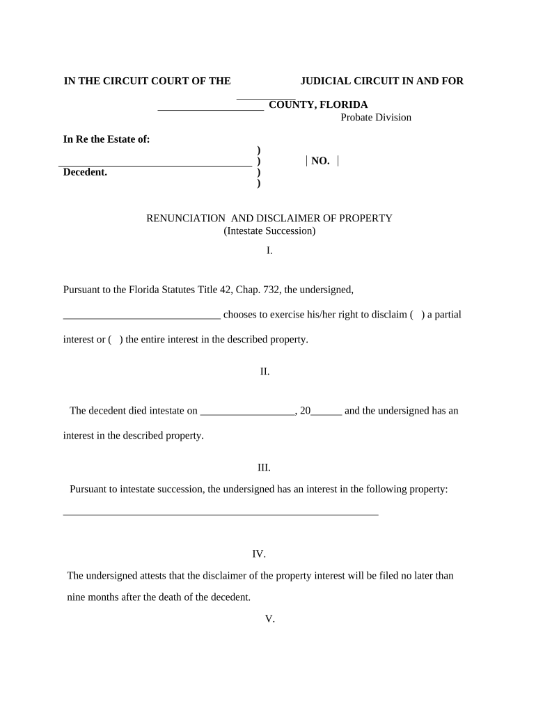 Fl Property  Form