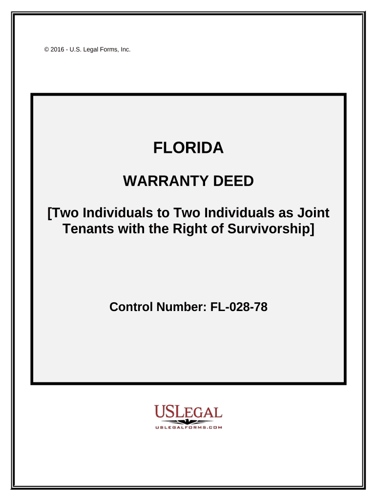 Florida Warranty Deed  Form