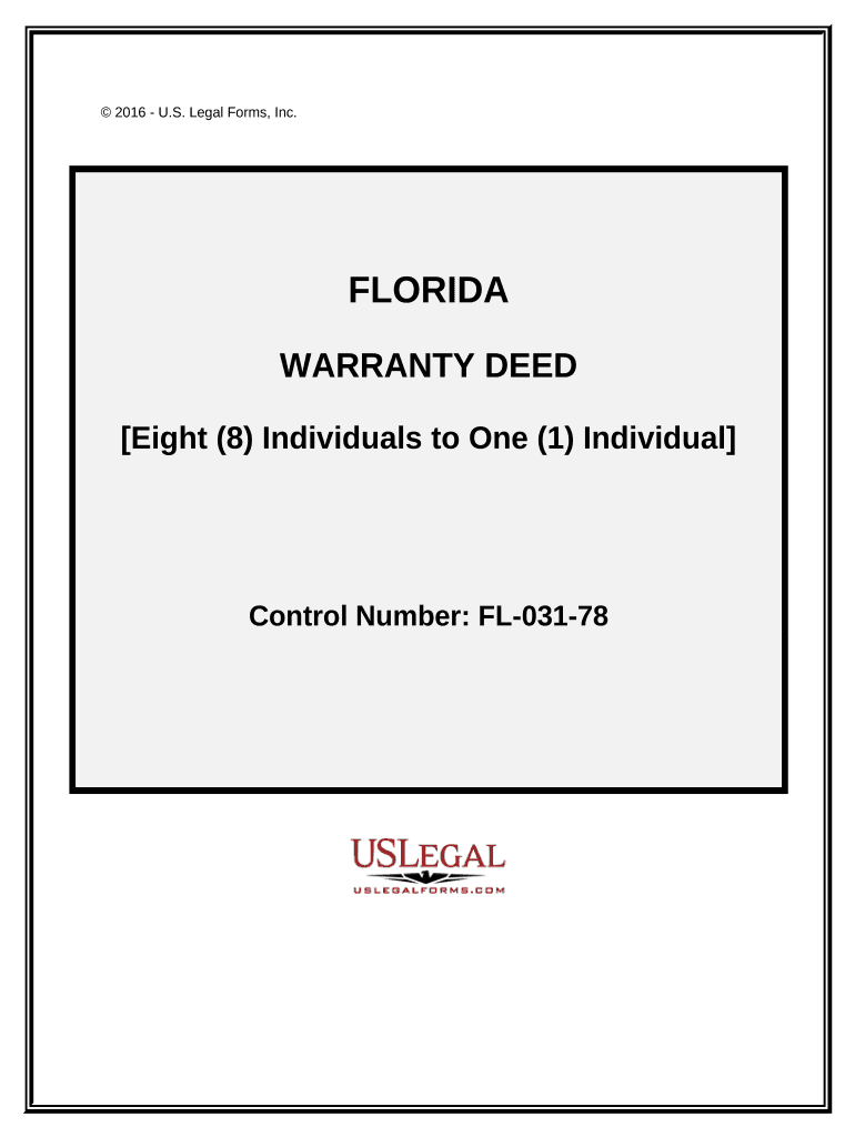 Fl Warranty Deed  Form