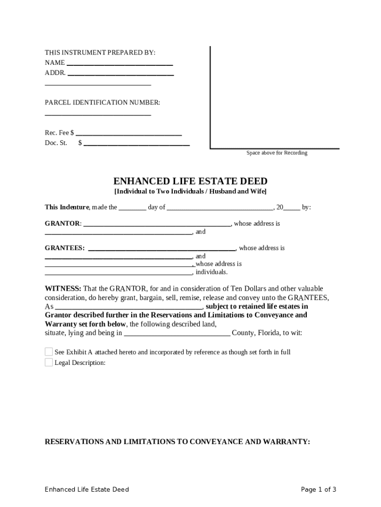 Lady Bird Deed  Form