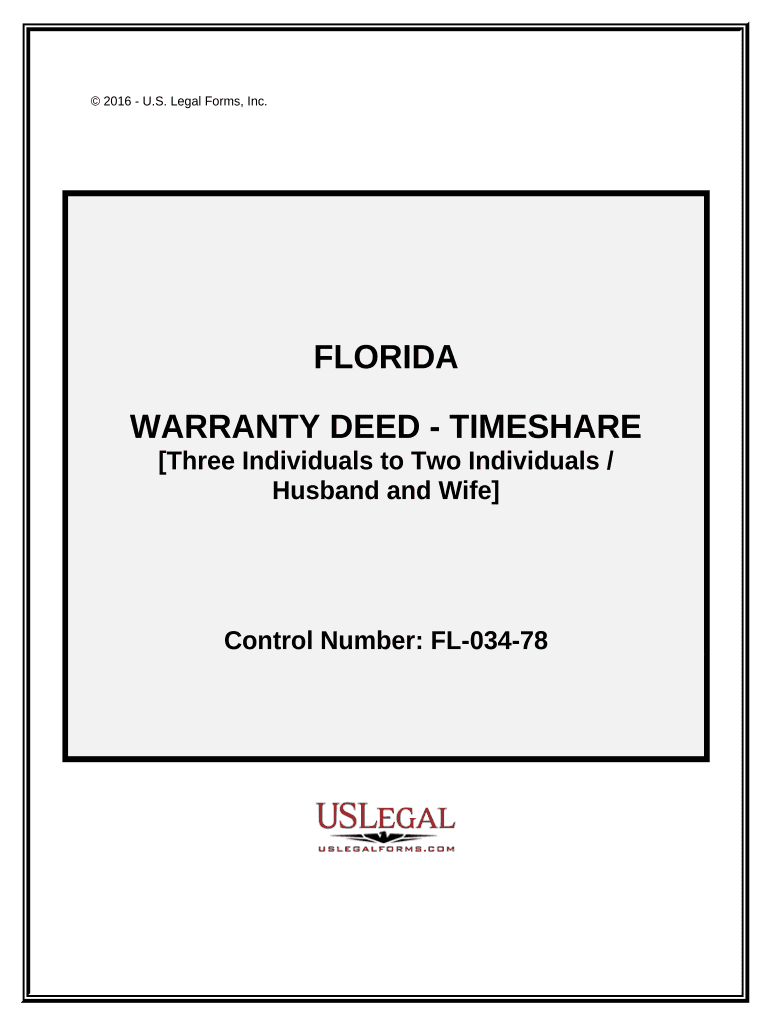 Warranty Timeshare  Form