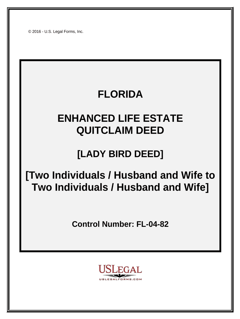Florida Enhanced Life Estate  Form