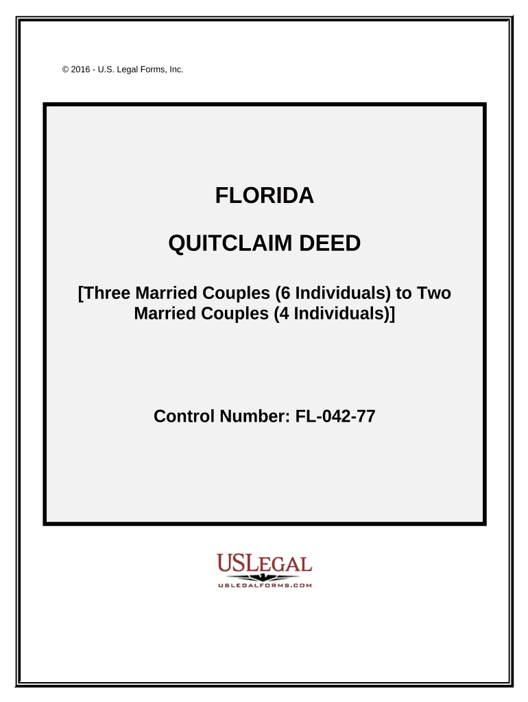 Florida Quitclaim Deed  Form