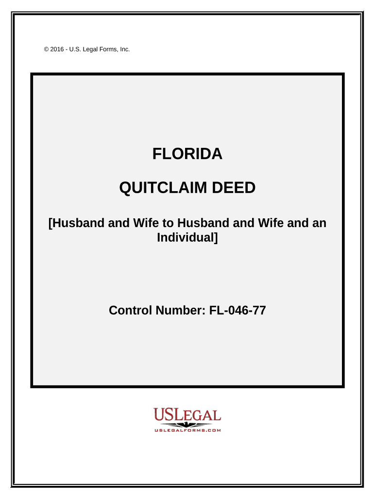 Florida Quitclaim Deed Form