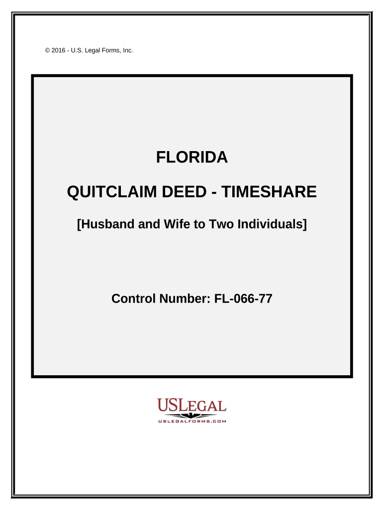 Florida for Timeshare  Form