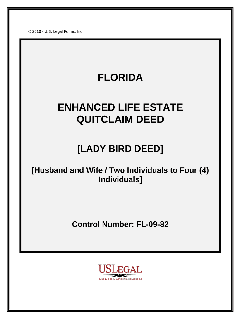 Enhanced Life Estate Deed  Form