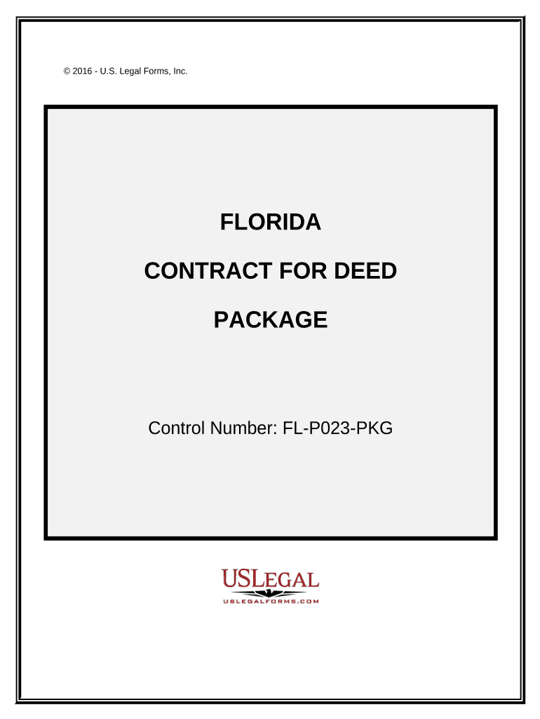 Contract for Deed Package Florida  Form