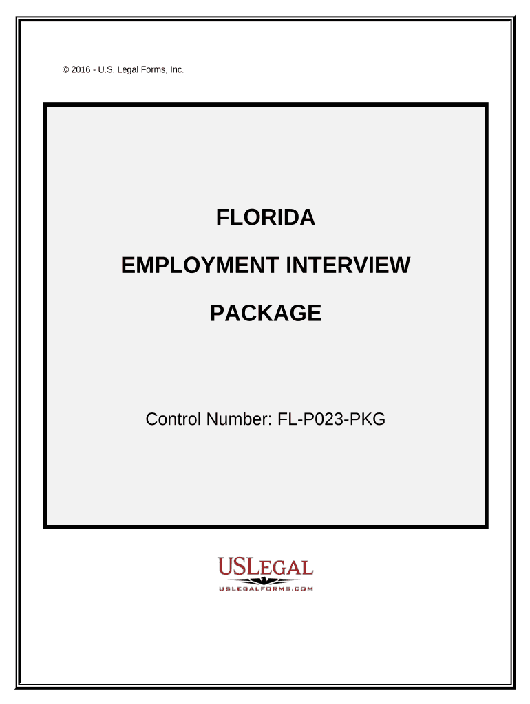 Florida Employment Letter  Form