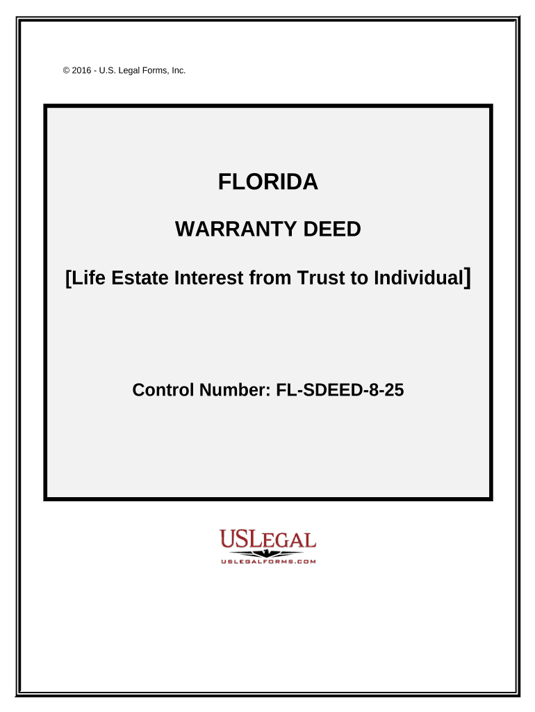 Life Estate Interest  Form