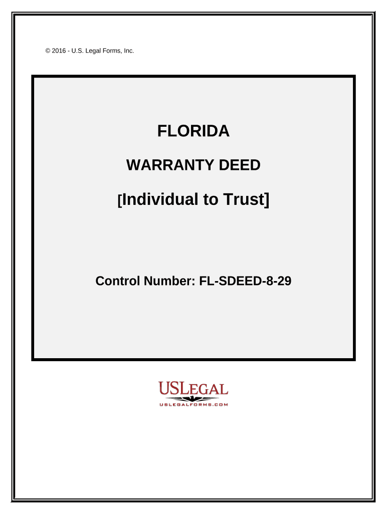 Warranty Deed Trust  Form