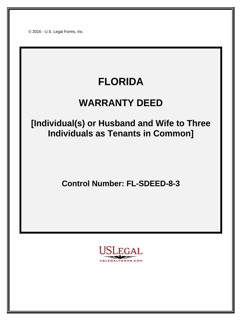 Fl Warranty Deed  Form