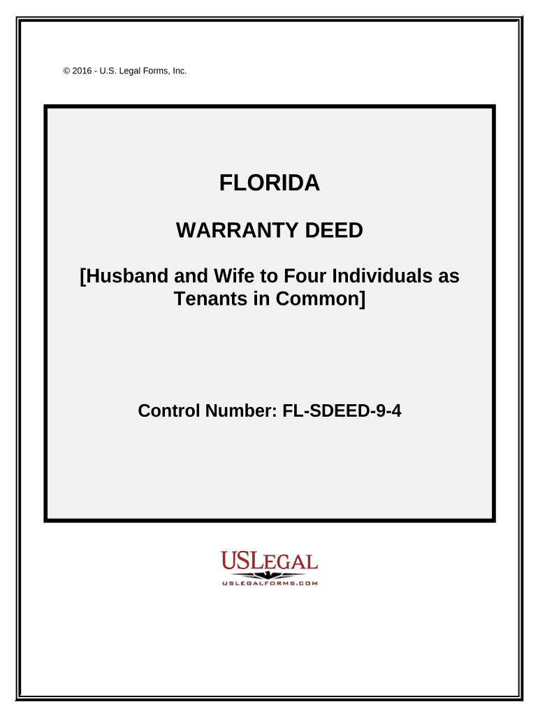 Florida Warranty Deed  Form